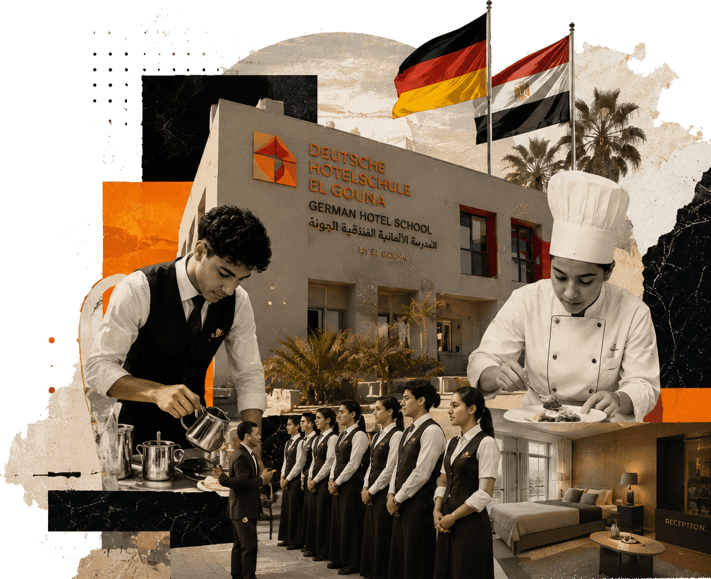 DEUTSCHE HOTELSCHULE EL GOUNA - art collage